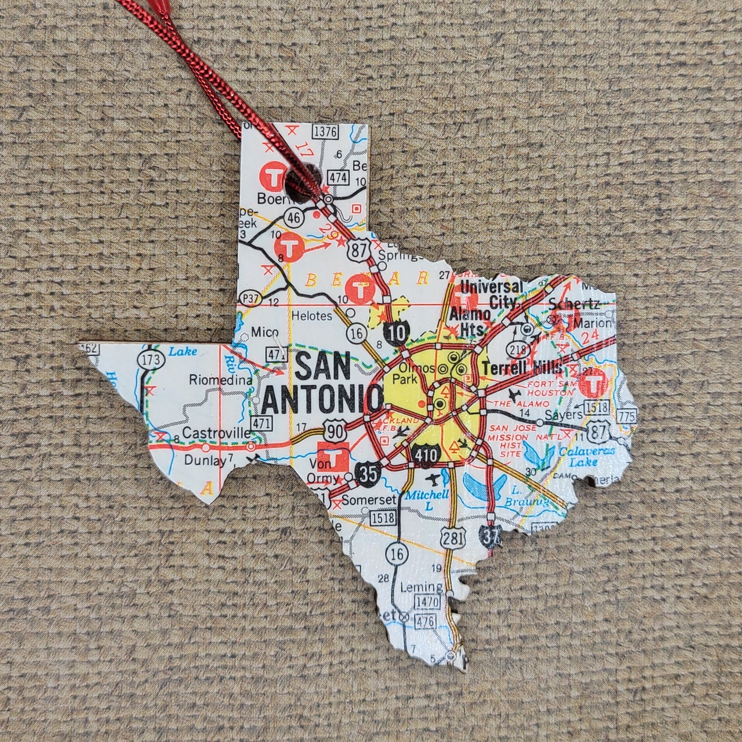 1970 Texaco (San Antonio) Ornament