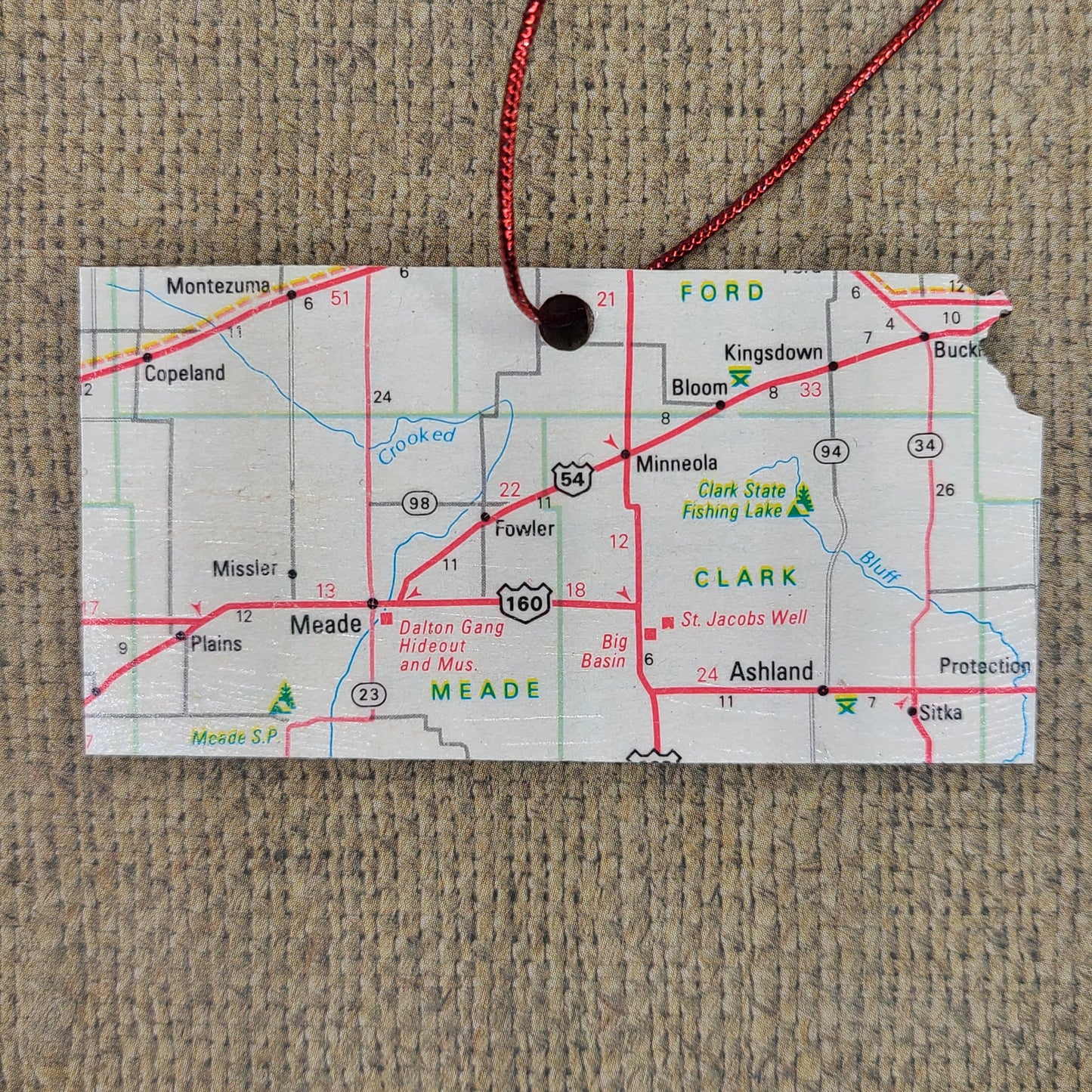1980 Kansas (Meade) Ornament