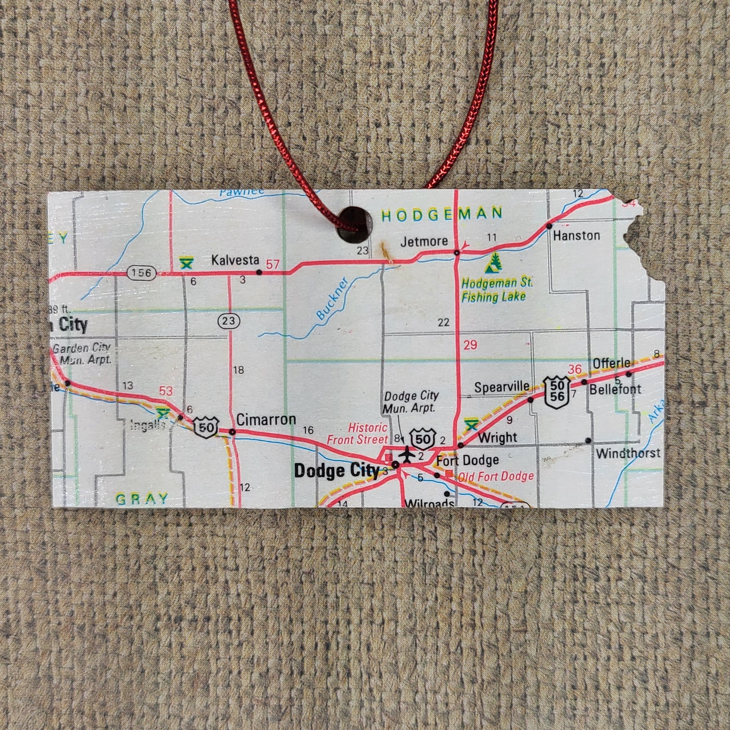 1980 Kansas (Dodge City) Ornament