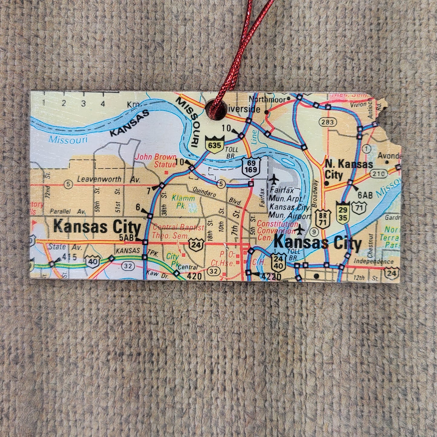 1980 Kansas (Kansas City) Ornament