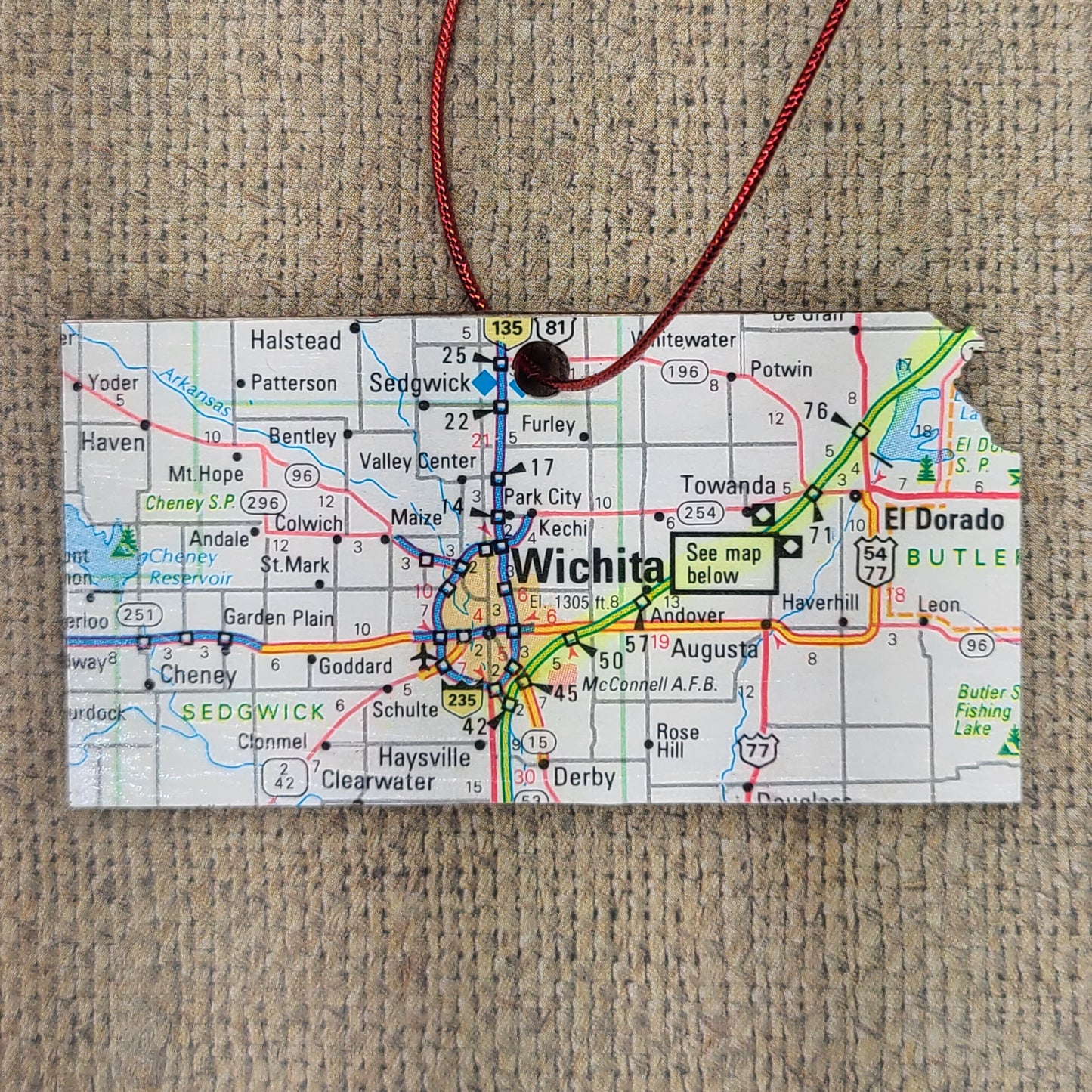 1980 Kansas (El Dorado/Wichita) Ornament