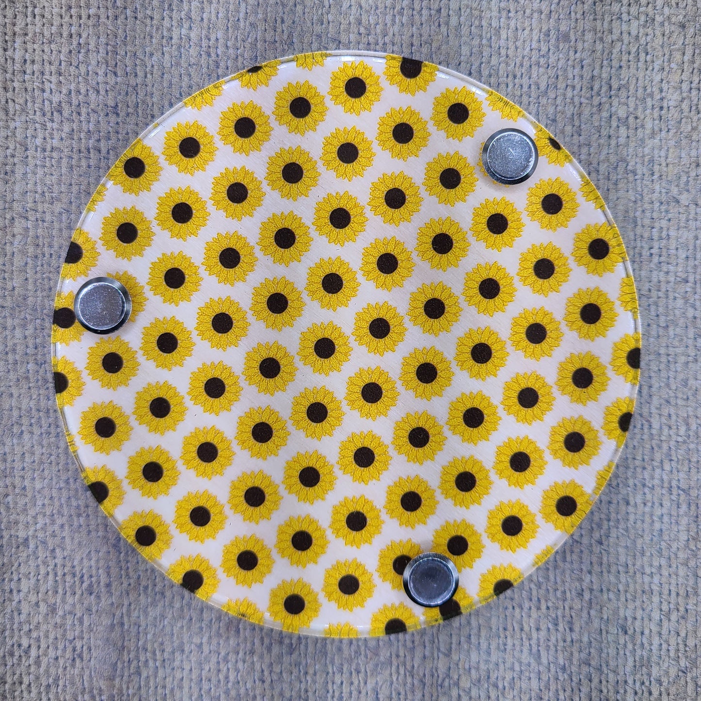 "Sunflowers" coaster