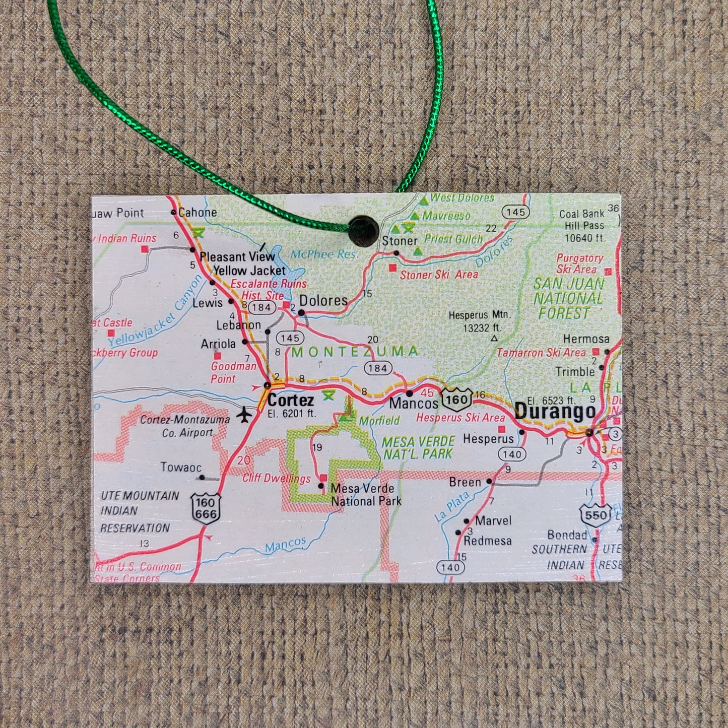 1980 Colorado (Durango) Ornament