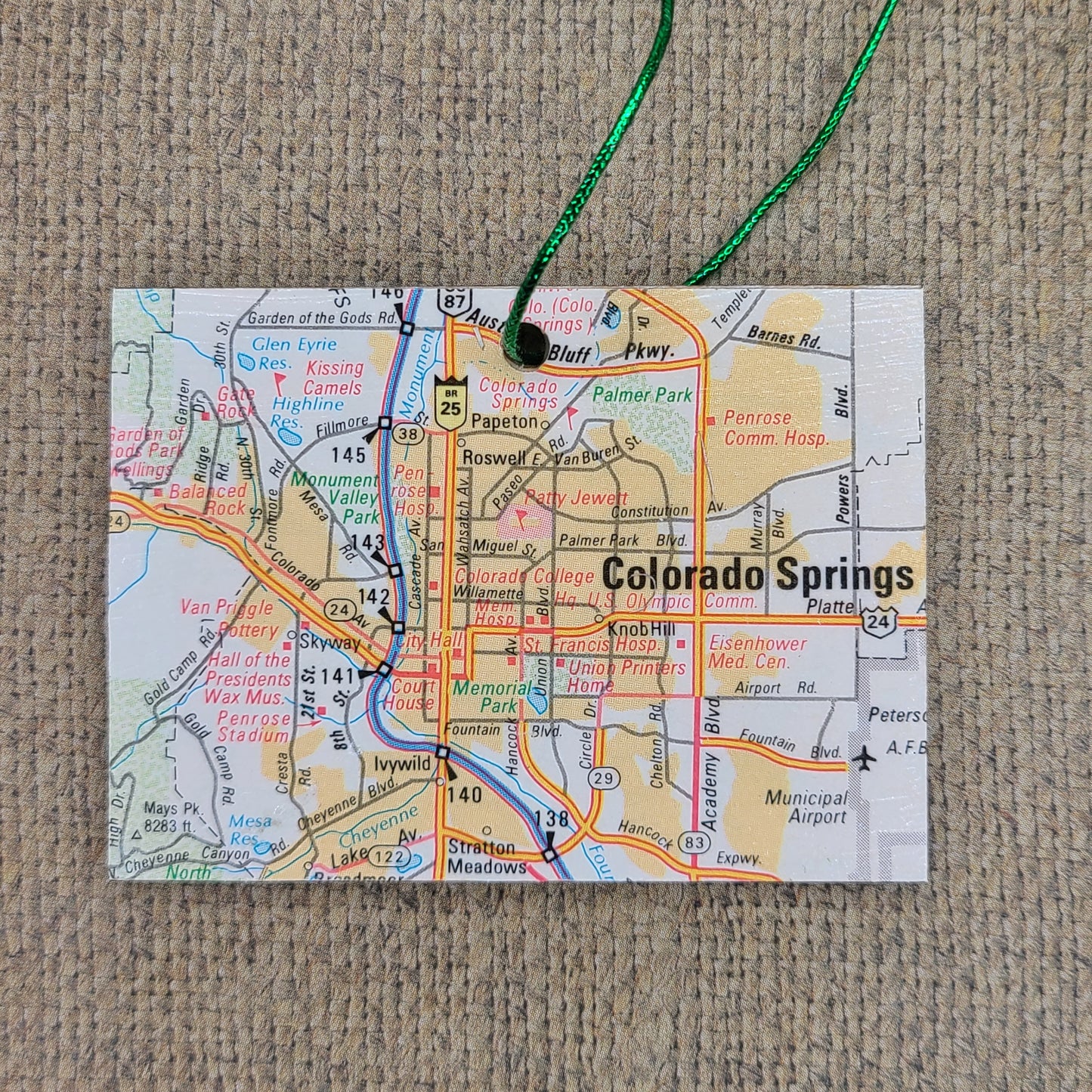 1980 Colorado (Colorado Springs) Ornament