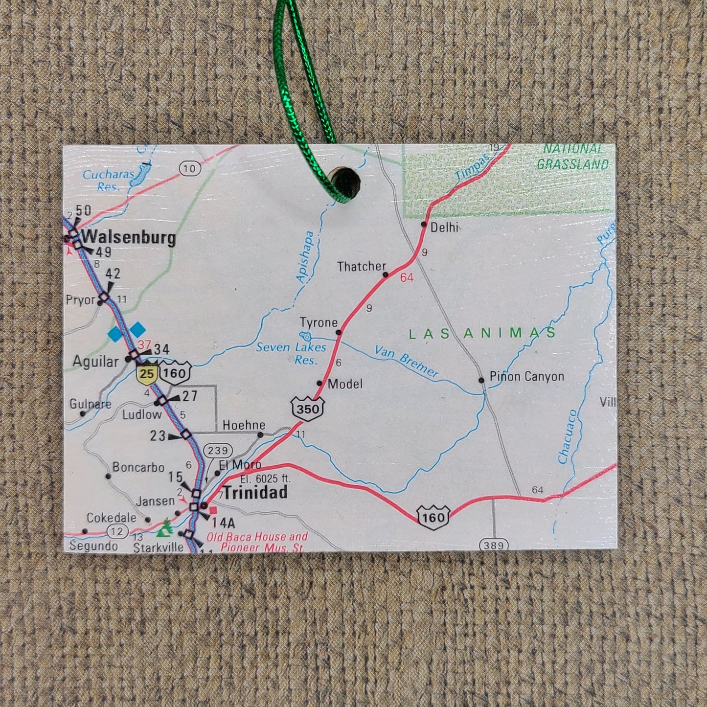 1980 Colorado (Trinidad/Walsenburg) Ornament