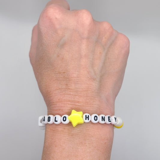 Pablo Honey Pony Bead Bracelet