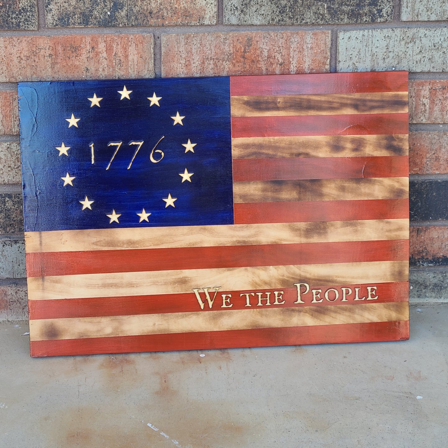 Betsy Ross US Flag (1776, We The People)