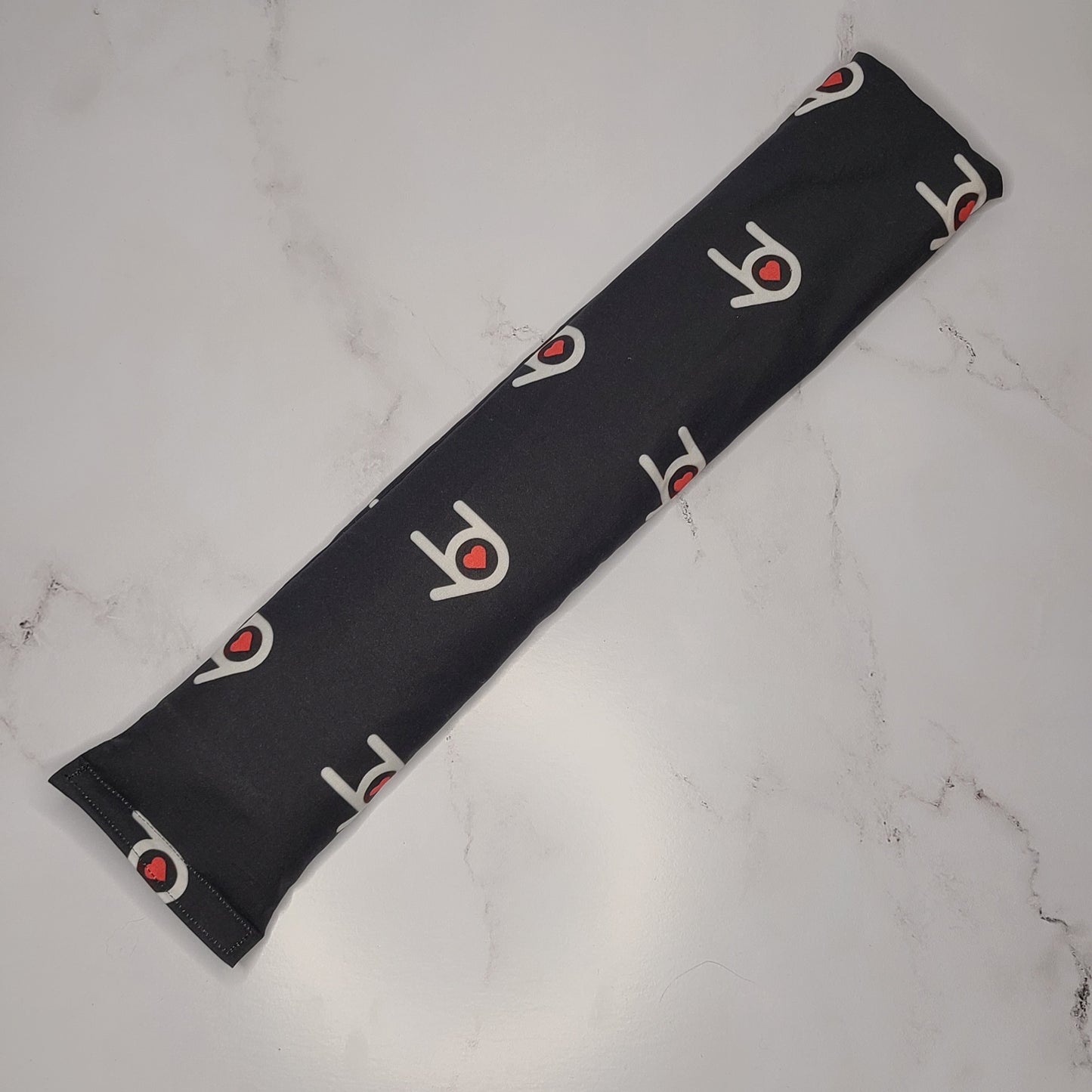 "I Love You Black" Rice Bag