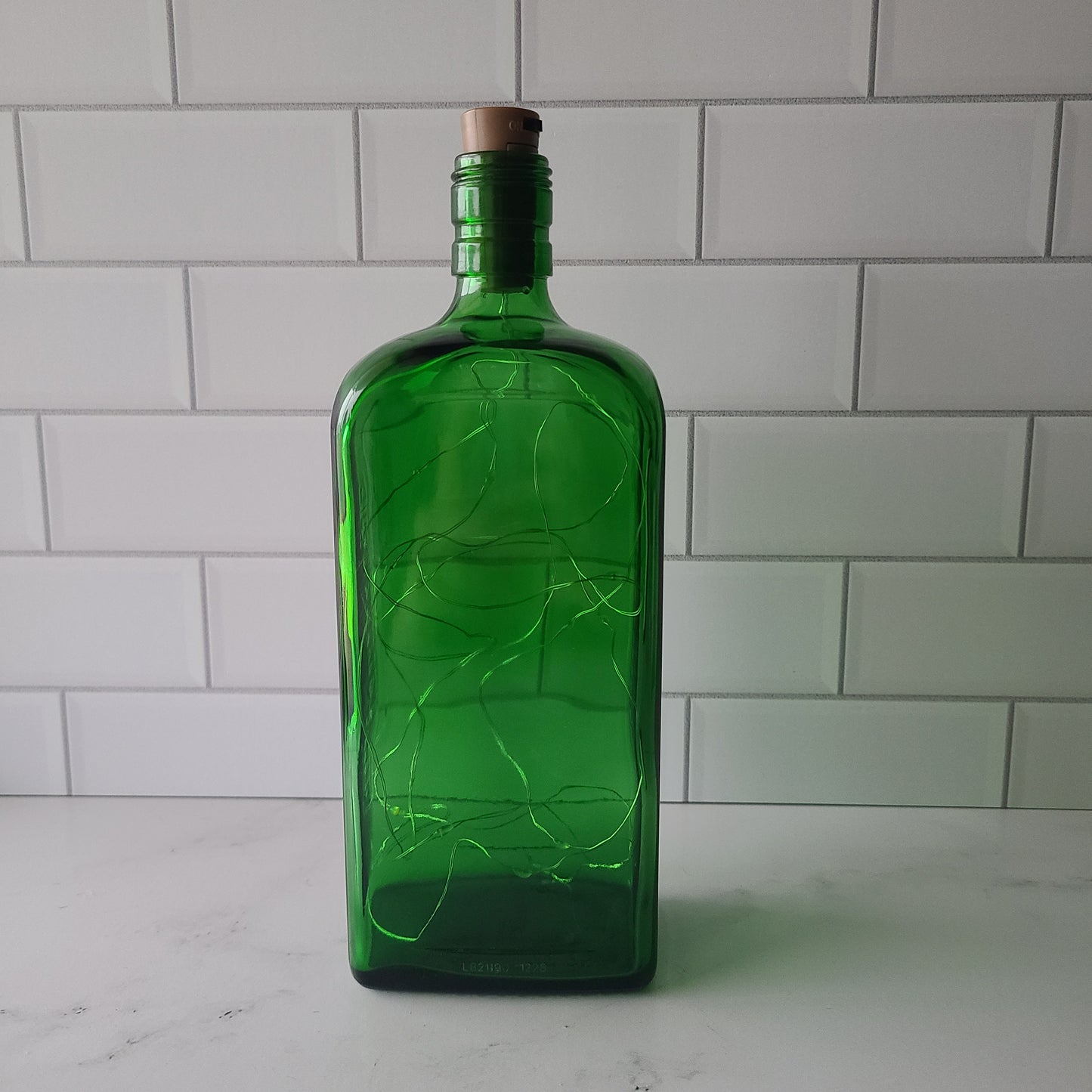 Fairy Light Jagermeister Bottle