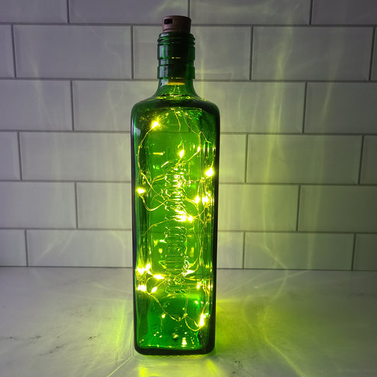 Fairy Light Jagermeister Bottle