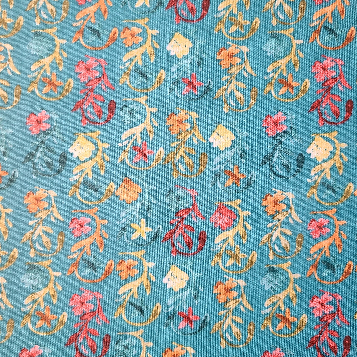 Flowers in Gold tray