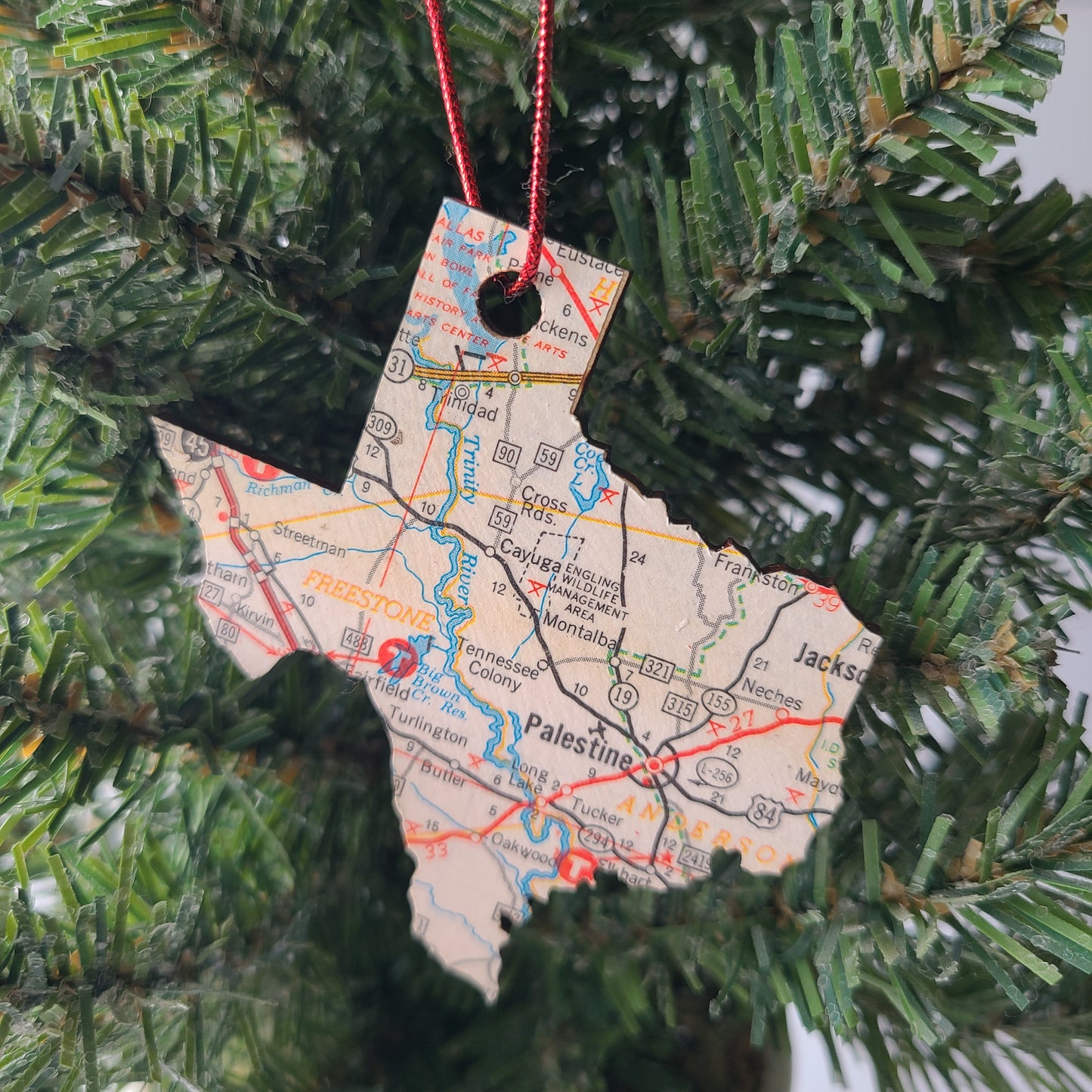 1970 Texas (Palestine) Ornament