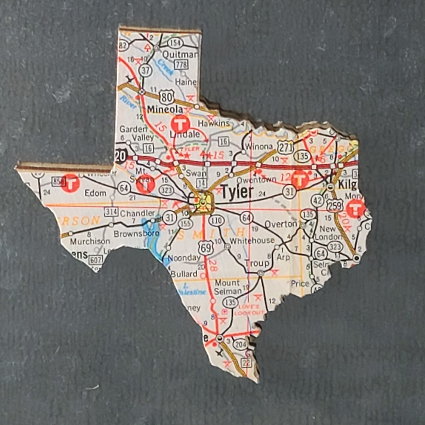 1970 Texas (Tyler) Magnet