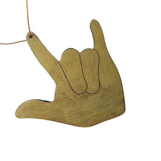 "I Love You, Christmas" ornament