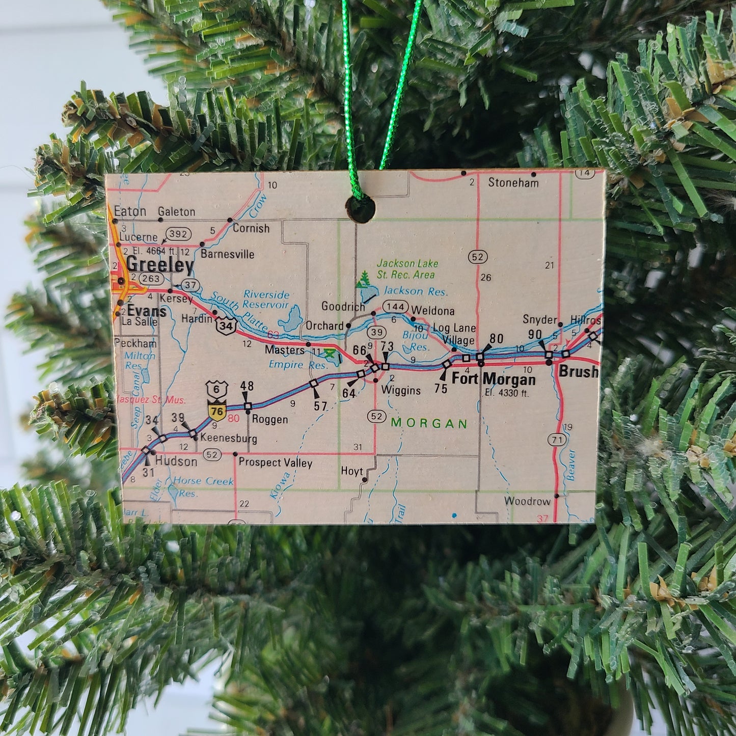1980 Colorado (Greeley/Brush/Fort Morgan) Ornament