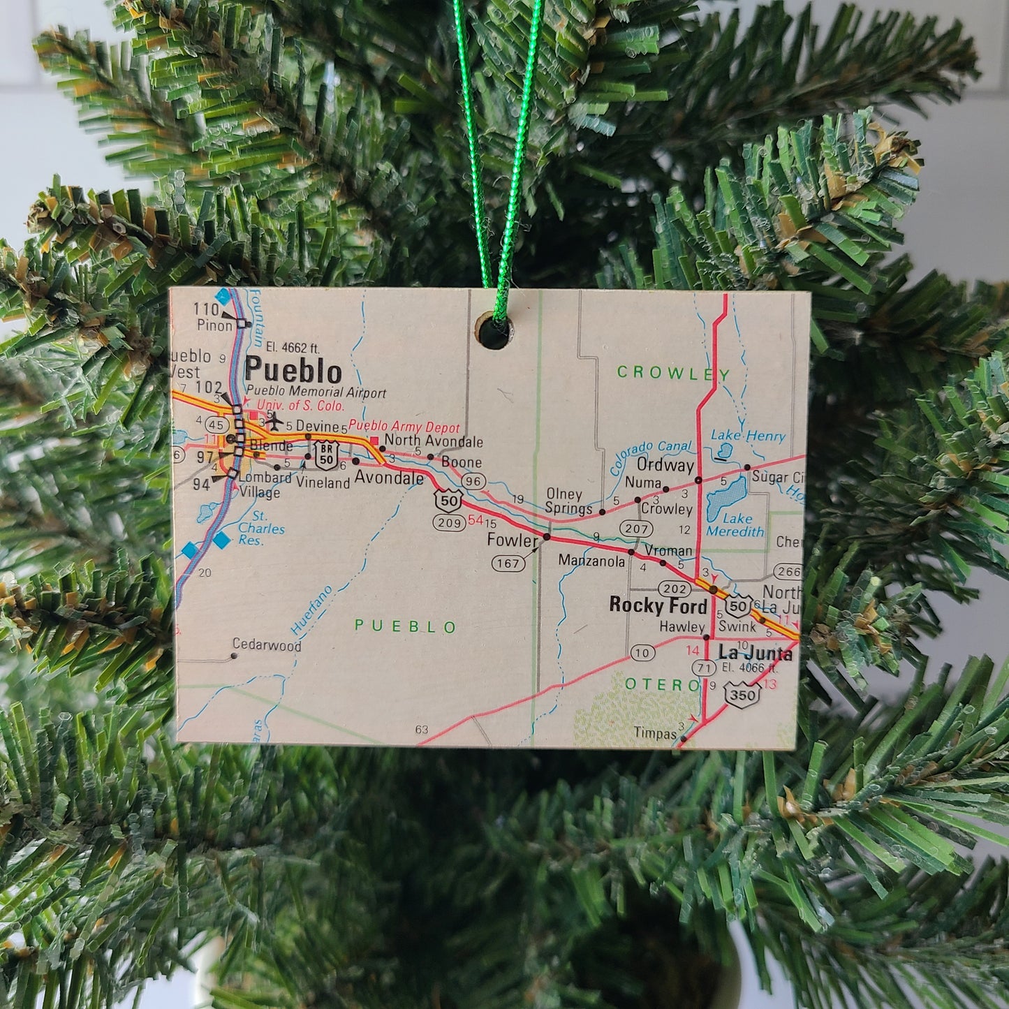 1980 Colorado (Pueblo) Ornament