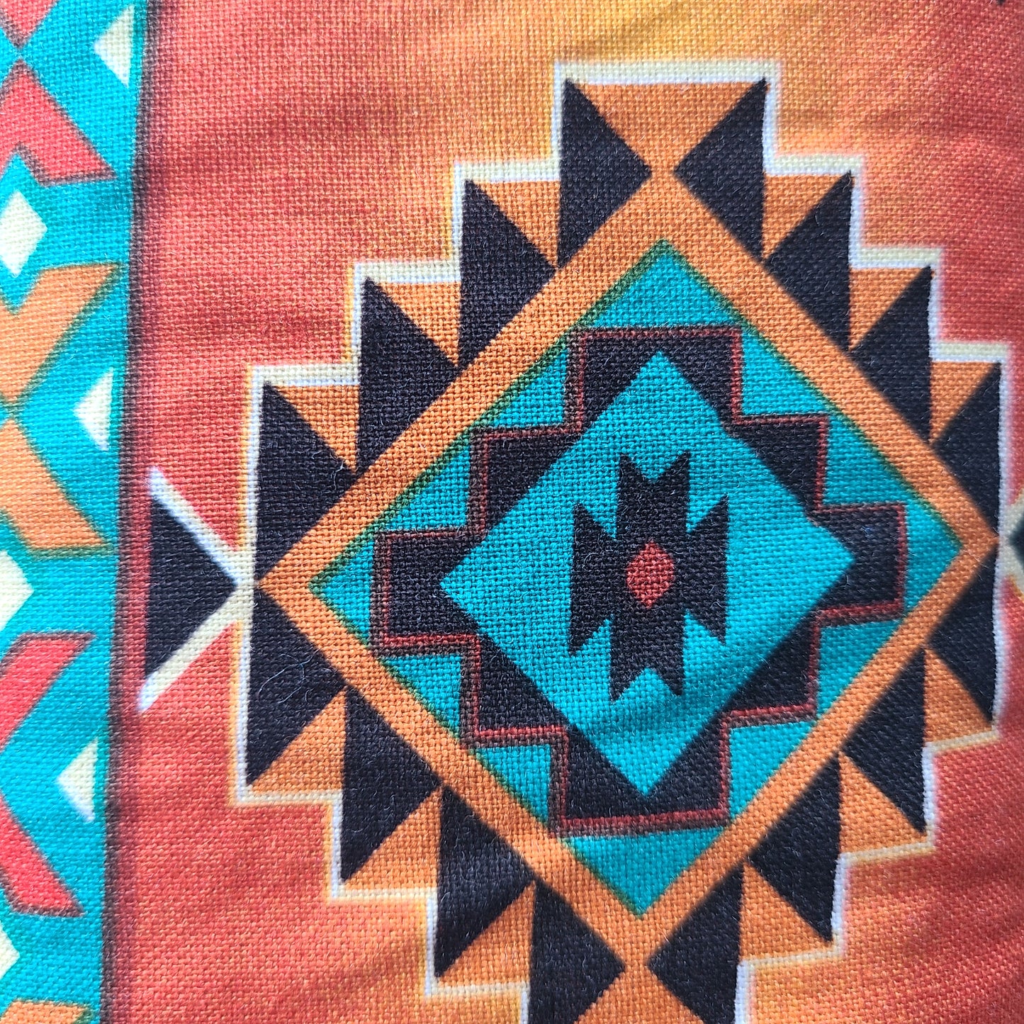 "Southwest Sun Orange" Rice Bag