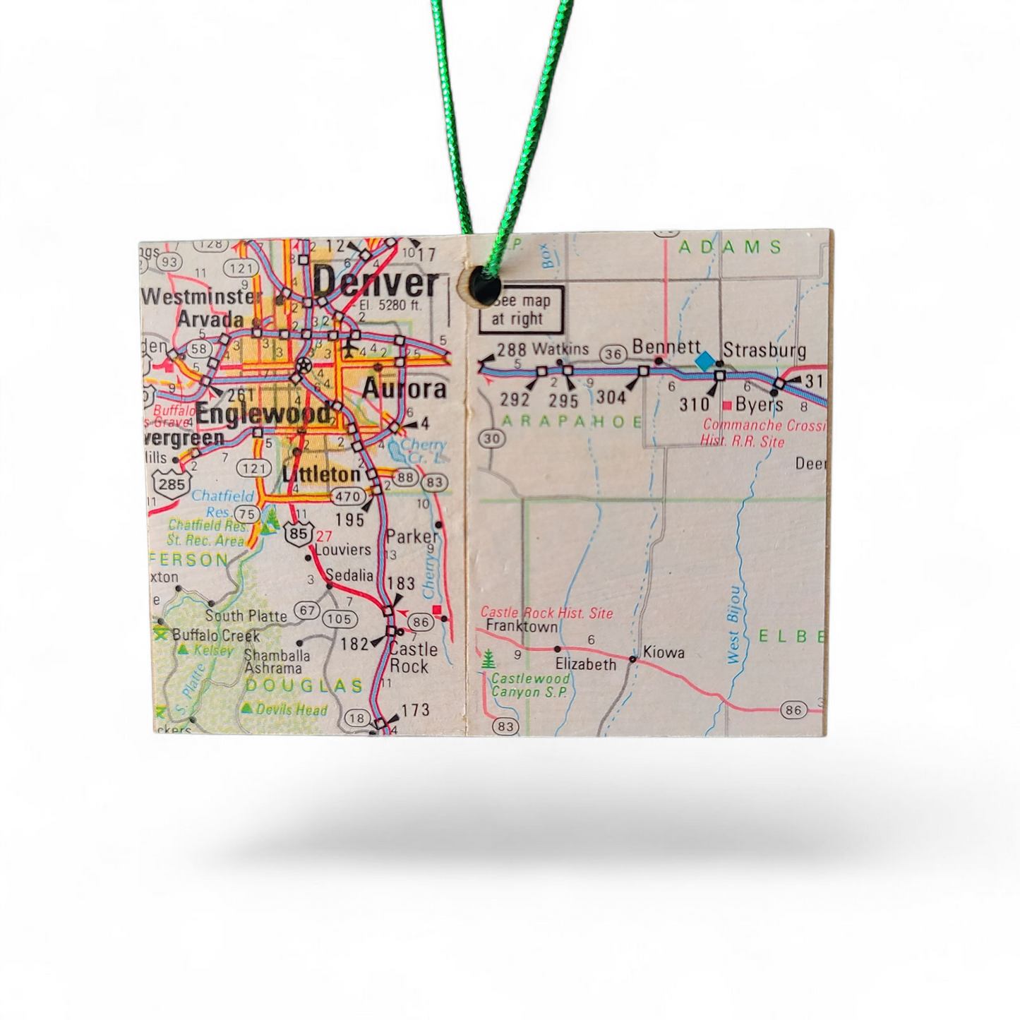 1980 Colorado (Denver) Ornament