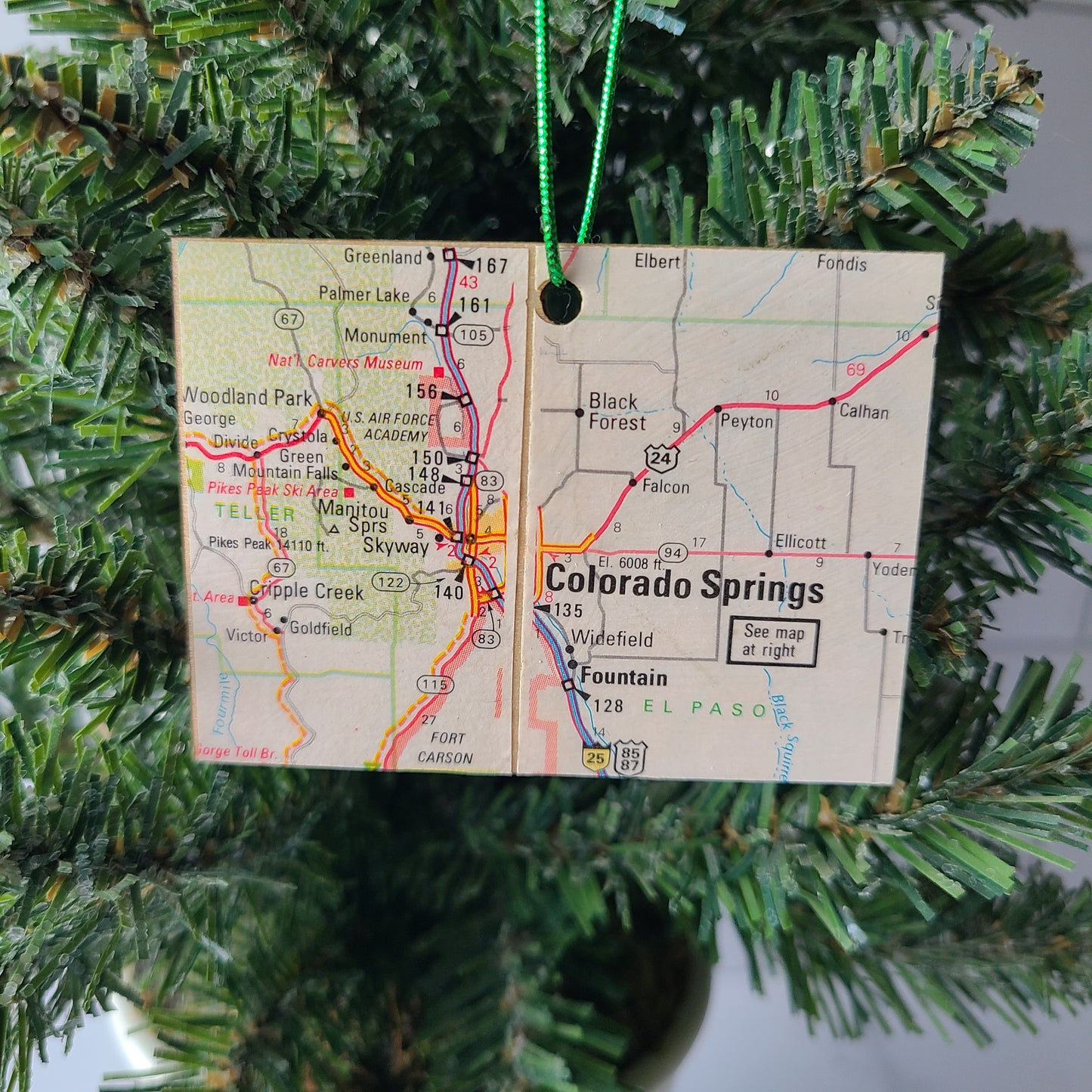 1980 Colorado (Colorado Springs) Ornament