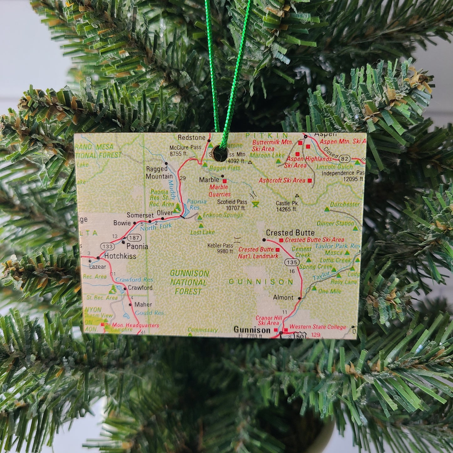 1980 Colorado (Gunnison) Ornament