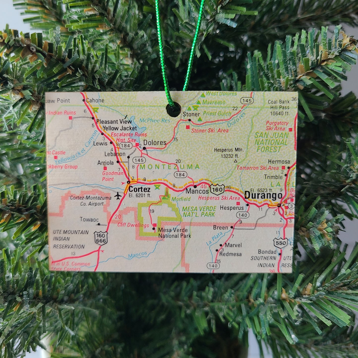 1980 Colorado (Durango) Ornament