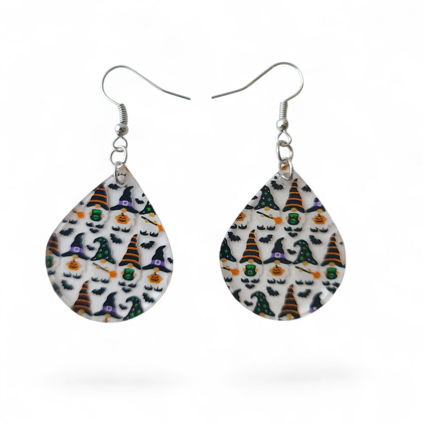 "Halloween Gnomes" earrings (SILVER)