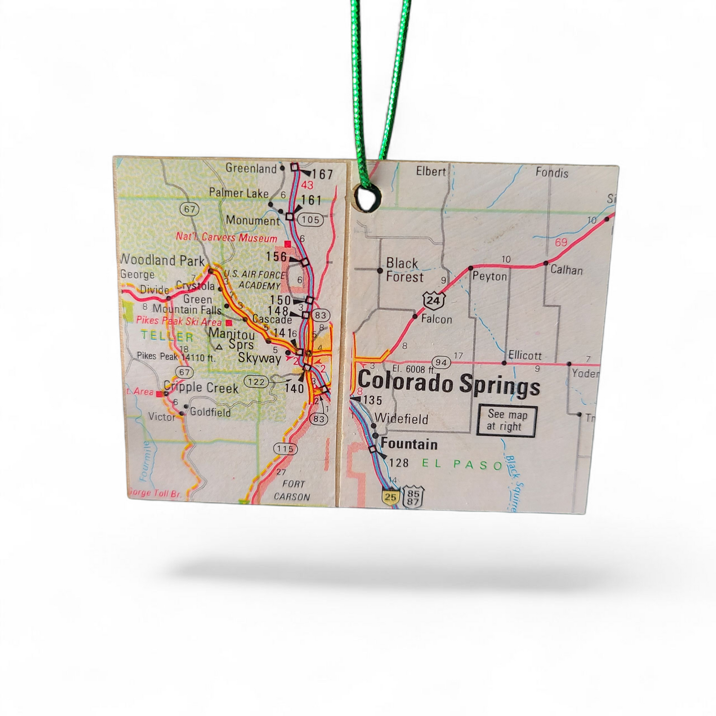 1980 Colorado (Colorado Springs) Ornament