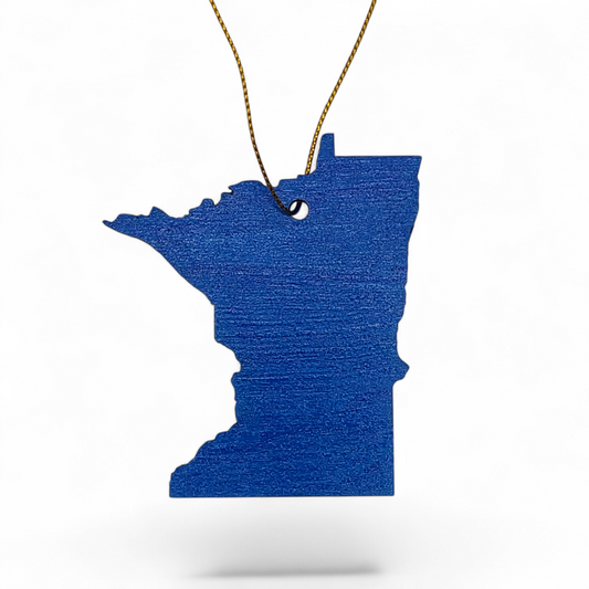 MINNESOTA - "Minnesota State Academy for the Deaf in Faribault" Map Ornament