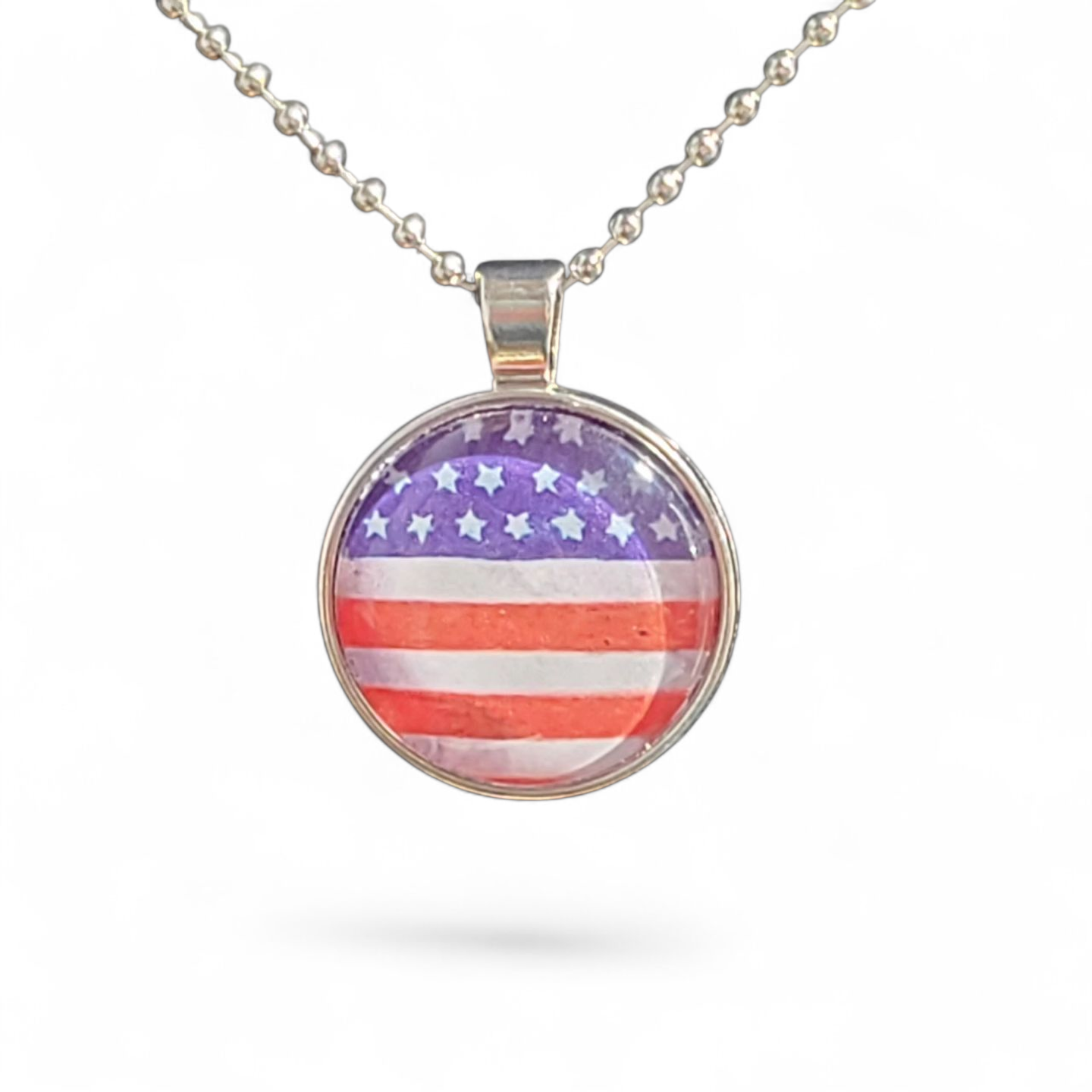 Stars & Stripes Necklace (Dark)