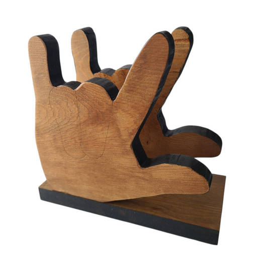 NAPKIN HOLDER - "I Love You"