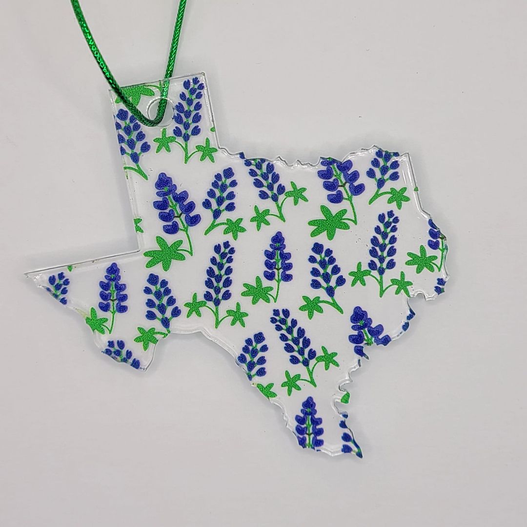 Texas Bluebonnets Ornament