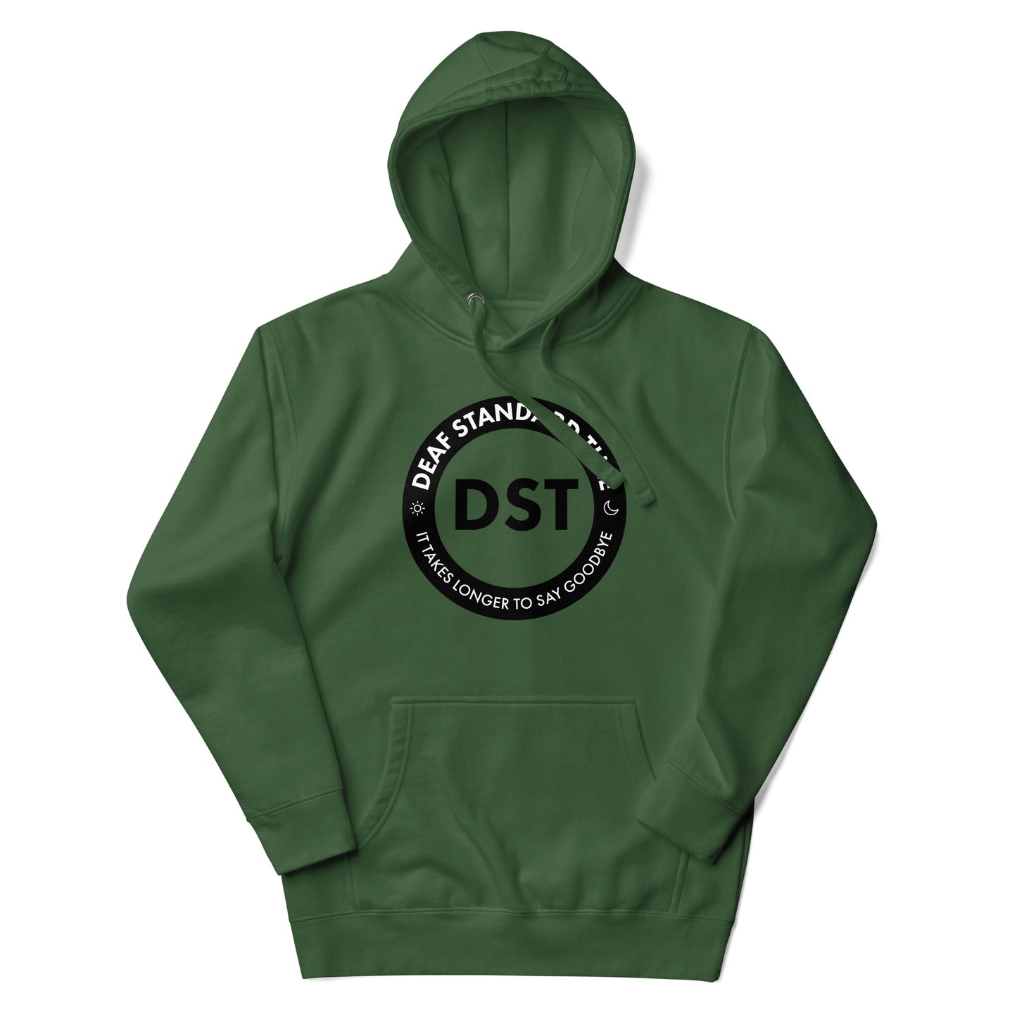Deaf Standard Time (DST) Unisex Hoodie