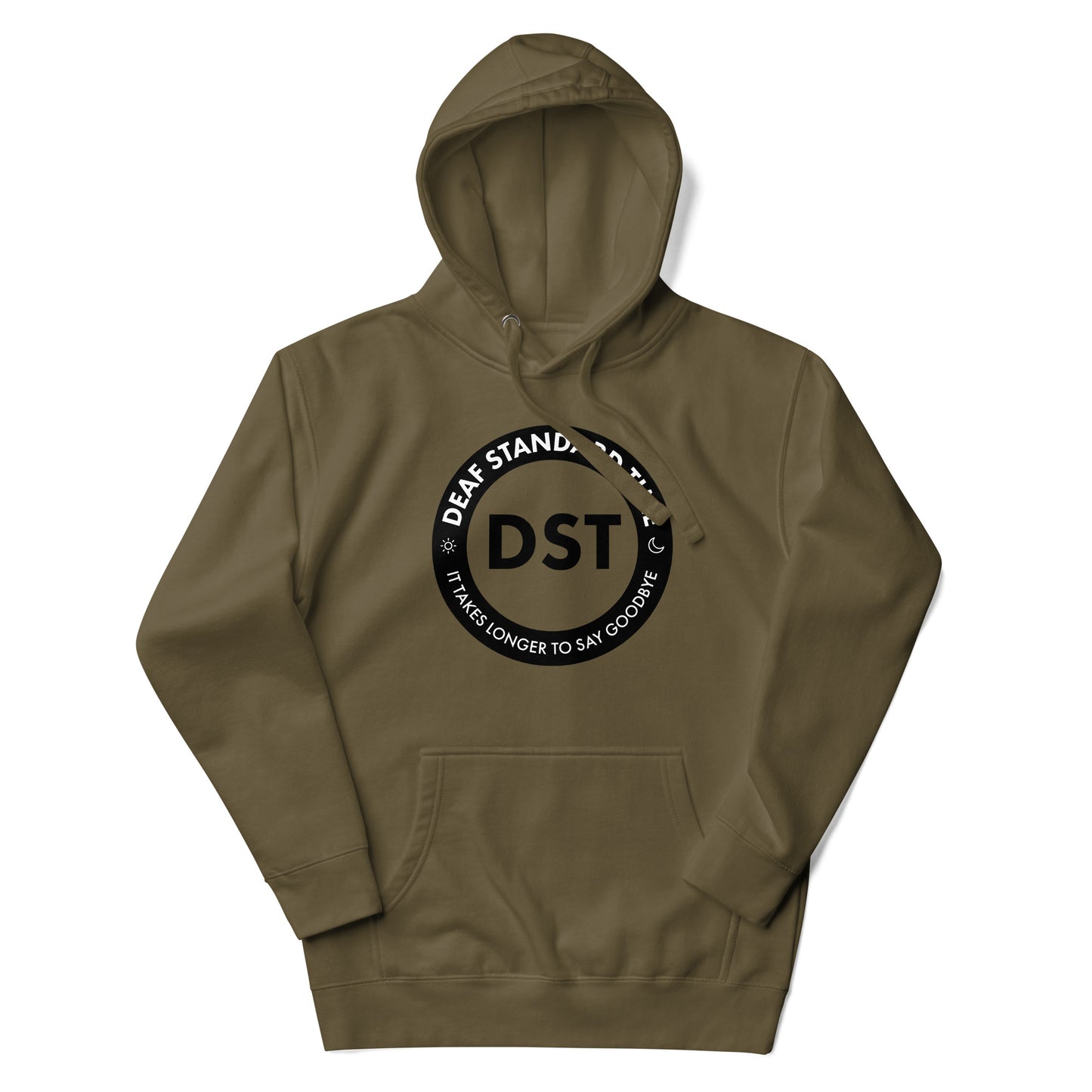 Deaf Standard Time (DST) Unisex Hoodie