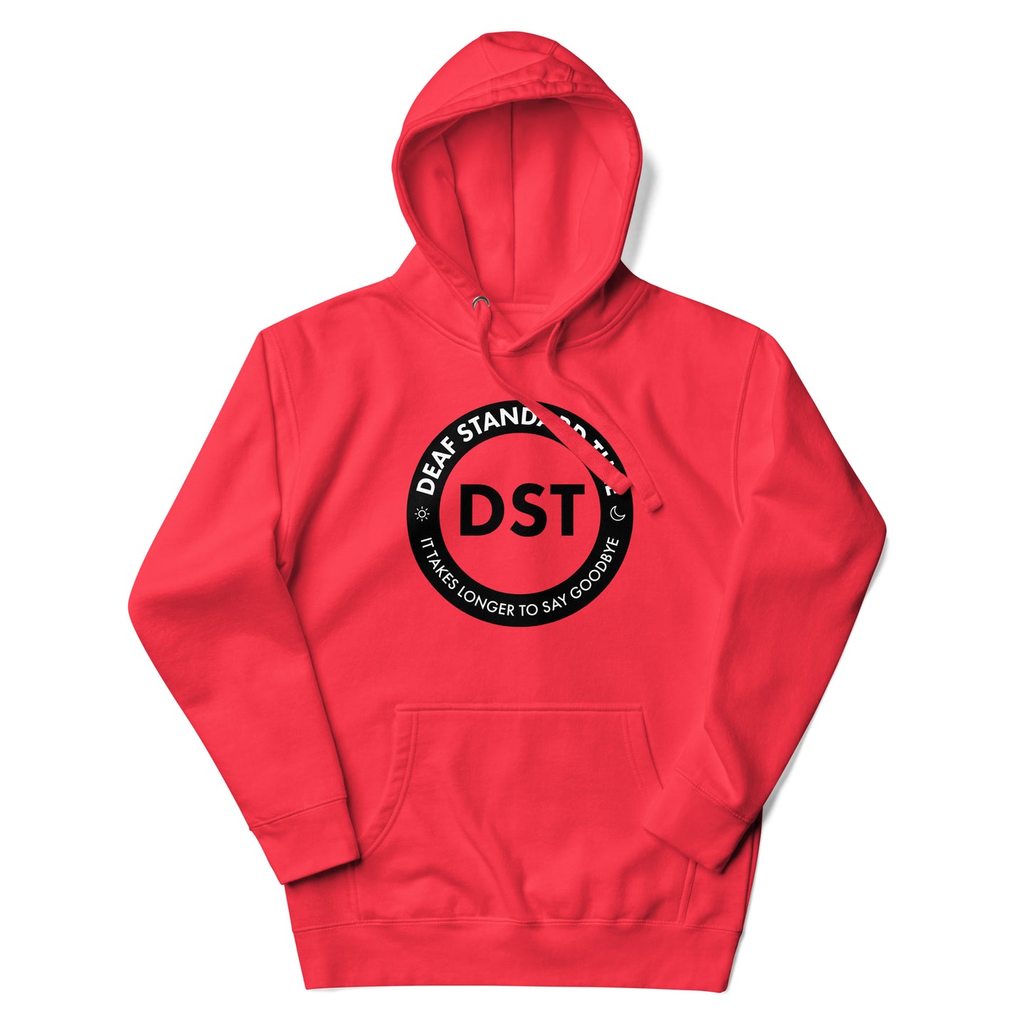 Deaf Standard Time (DST) Unisex Hoodie