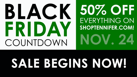 Black Friday Starts Now! Everything 50% Off