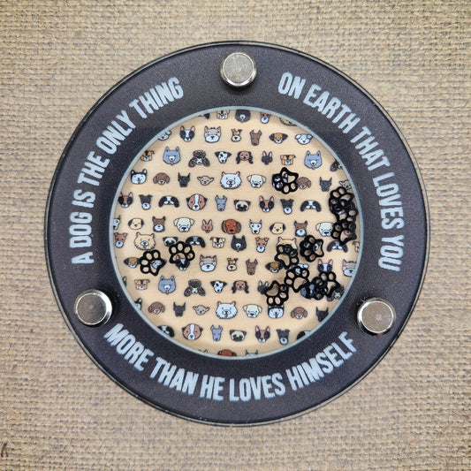 "A dog is the only thing..." Coaster