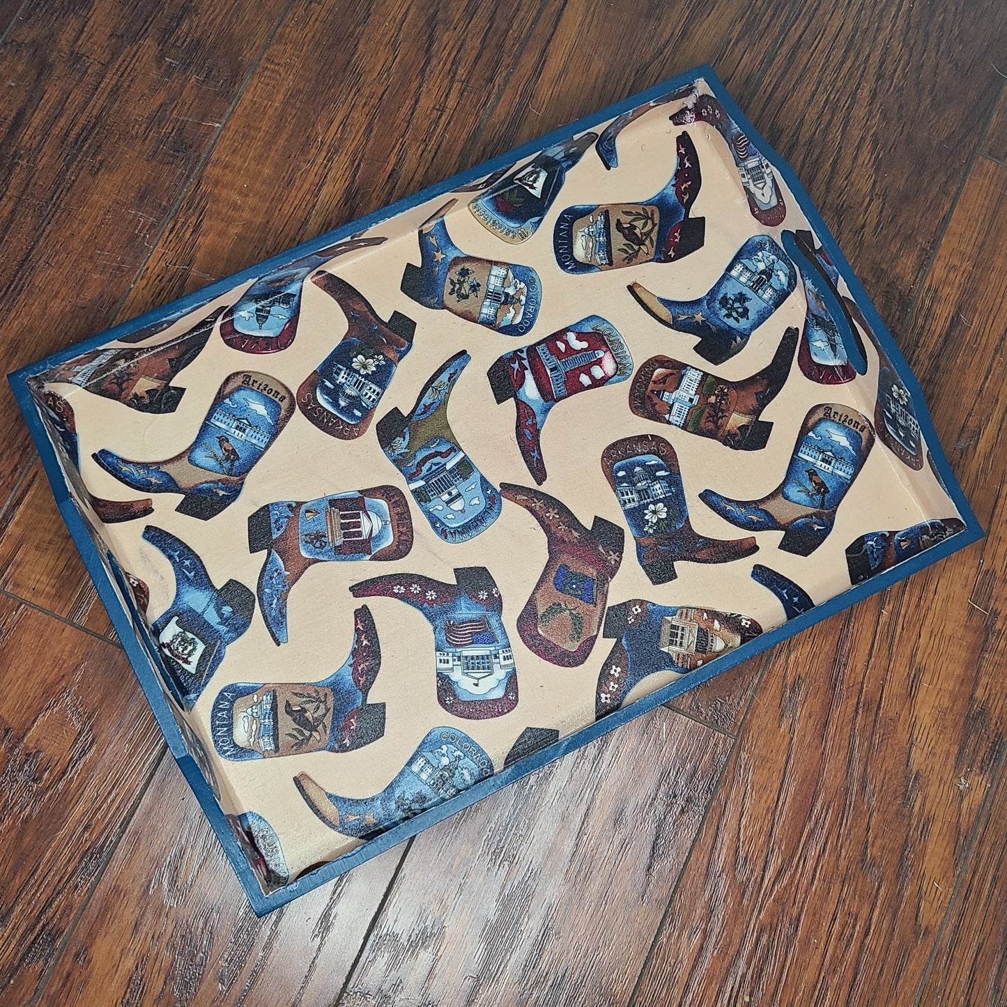 Cowboy Boots tray