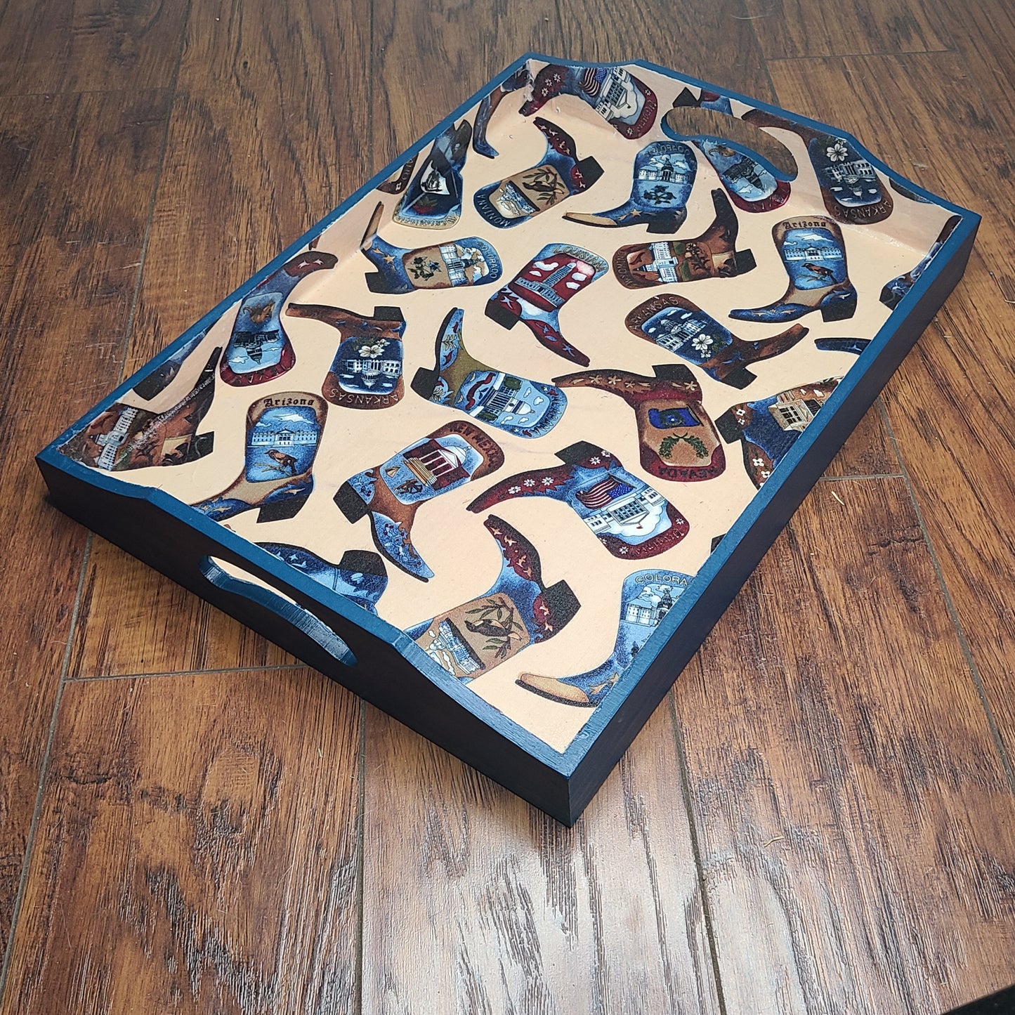 Cowboy Boots tray