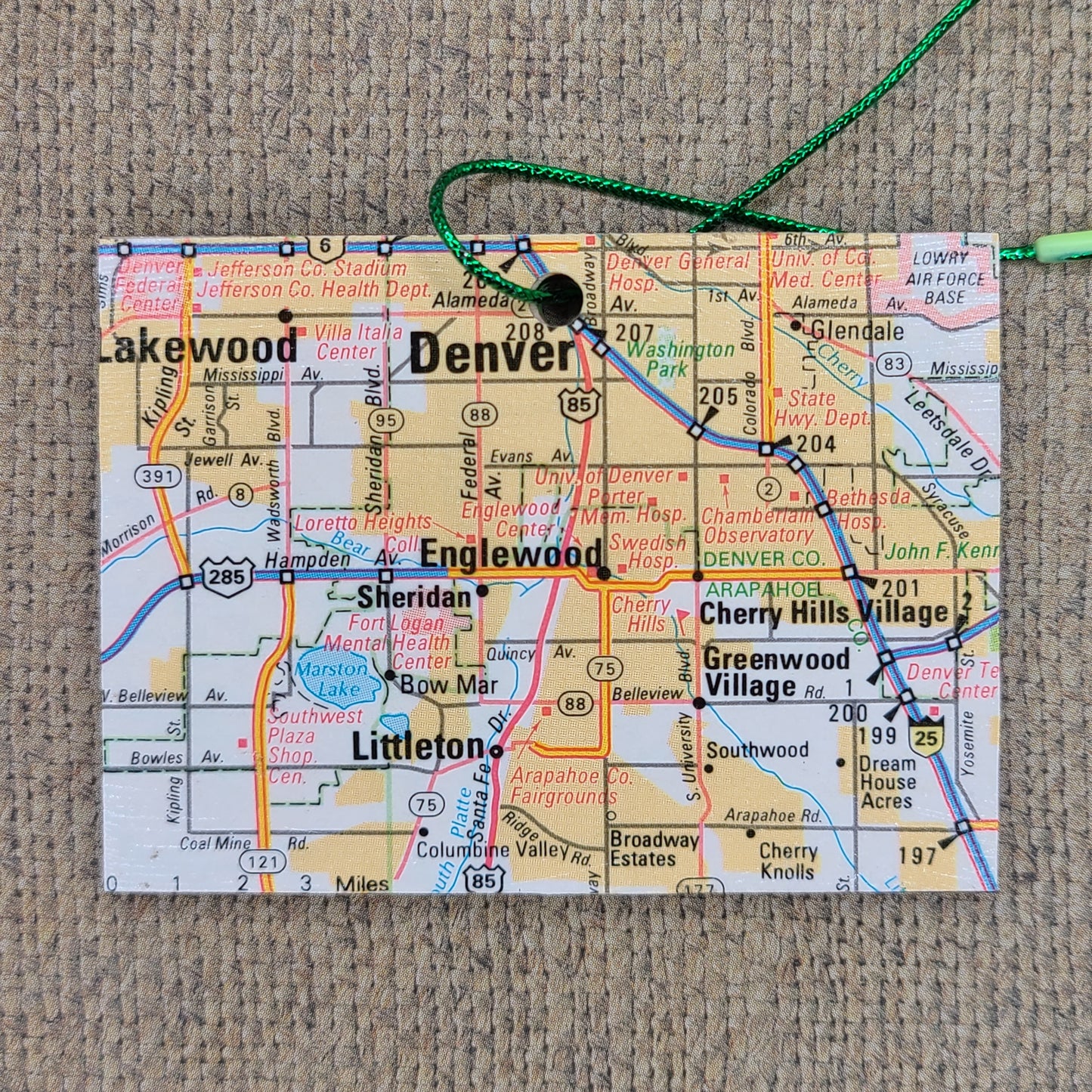 1980 Colorado (Denver) Ornament