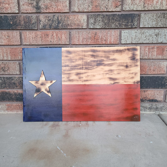 Texas Flag (No White)