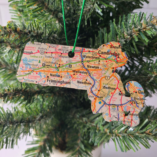 "Learning Center for the Deaf: Marie Philip School and Walden School in Framingham, Massachusetts" Map Ornament