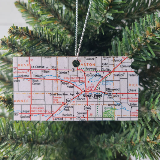 Ellinwood/Great Bend/Hoisington/La Crosse, Kansas Ornament (2006)