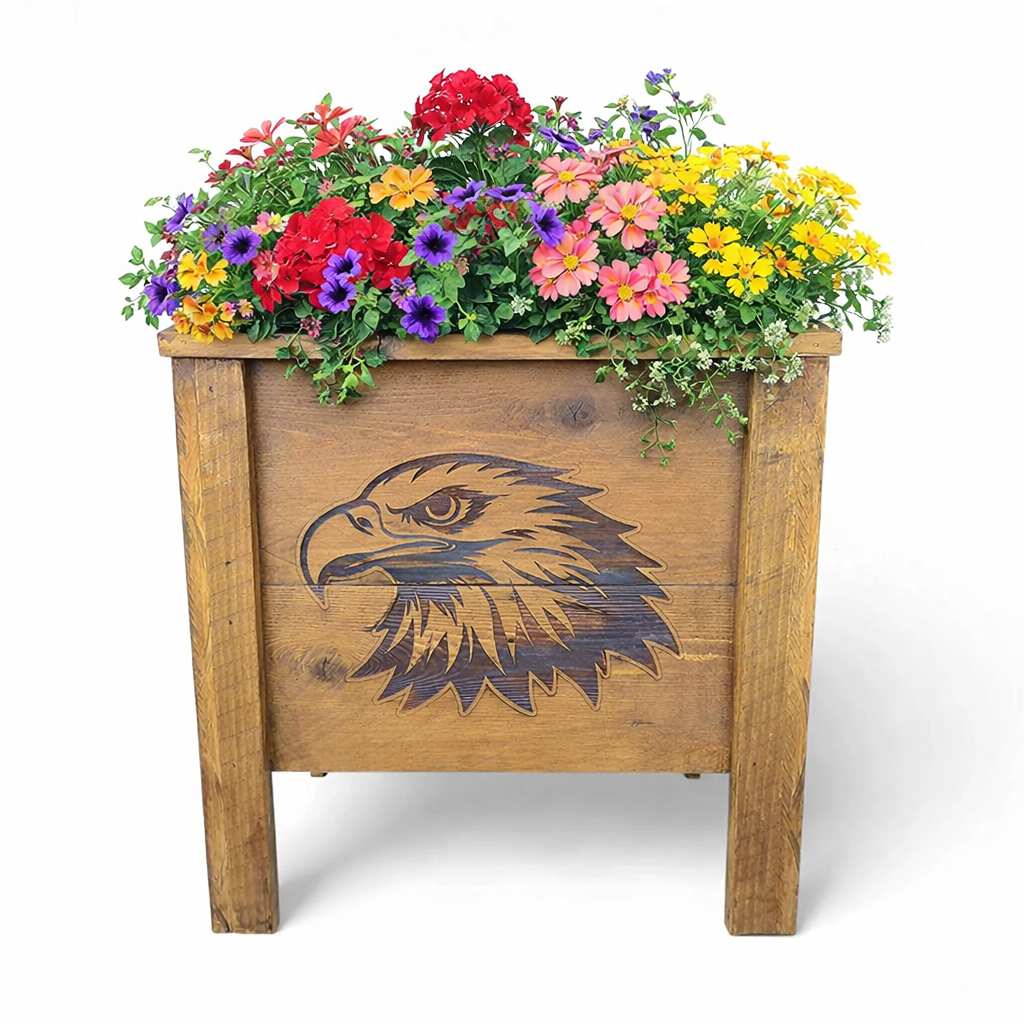 Eagle Cedar Planter Box (Stained)