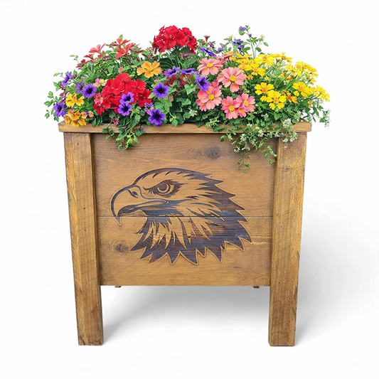 Eagle Cedar Planter Box (Stained)