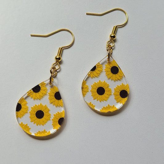 "Sunflowers" earrings