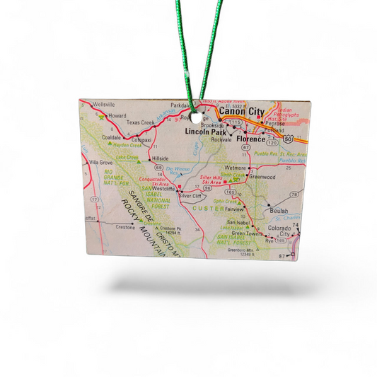 1980 Colorado (Canon City) Ornament