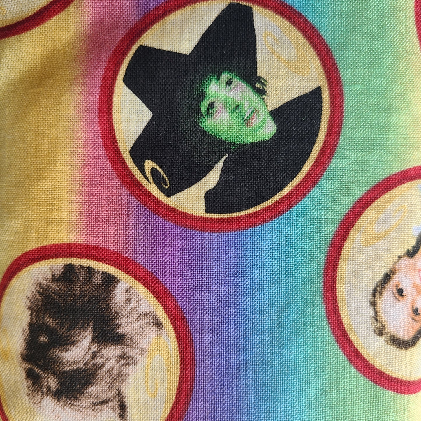 "Wizard of Oz: Dorothy, Toto, Glinda, Wicked Witch" Rice Bag