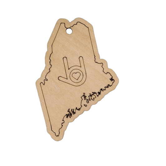 "I Love You, Maine" ornament