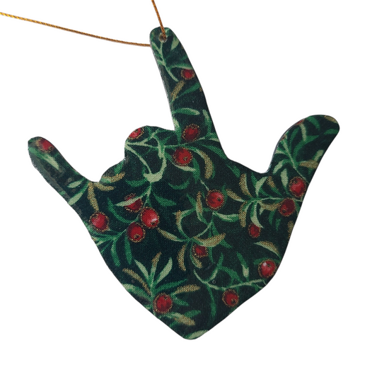 "I Love You, Christmas" ornament