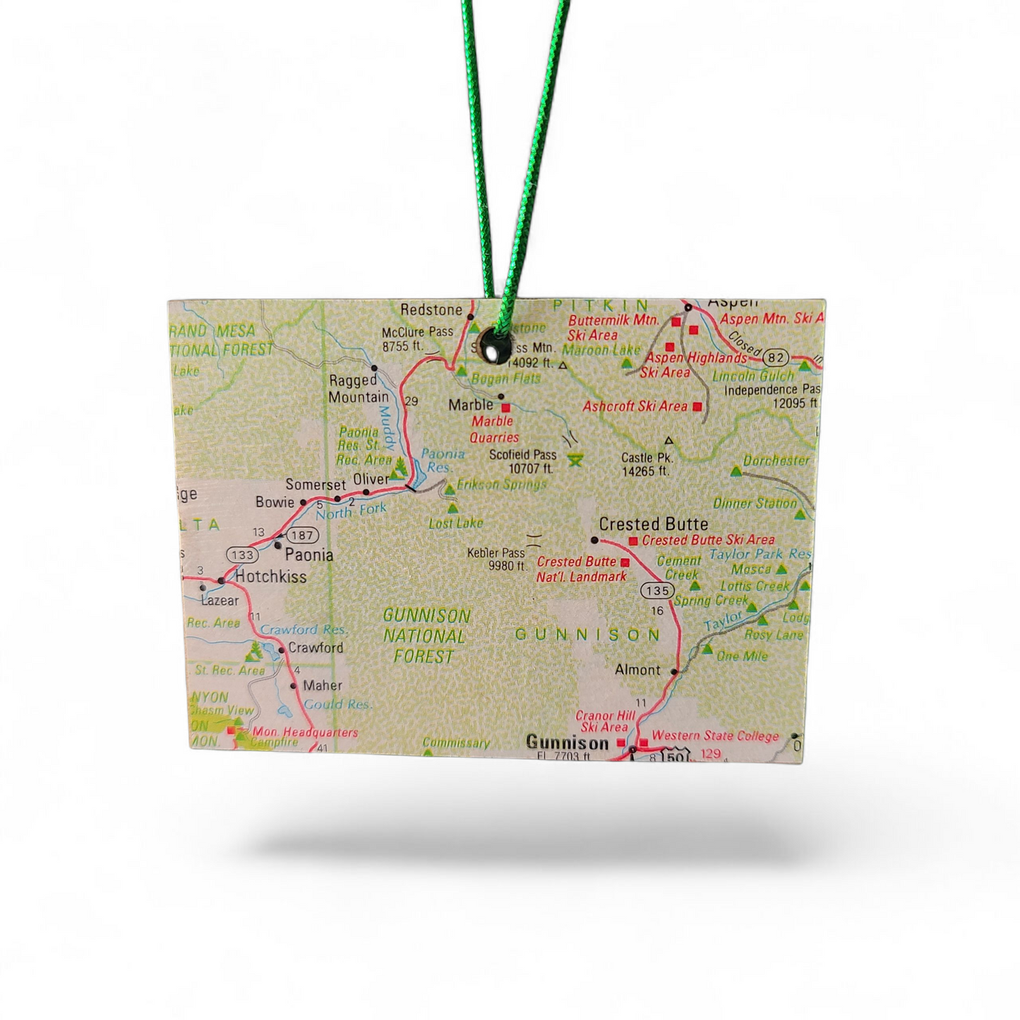 1980 Colorado (Gunnison) Ornament